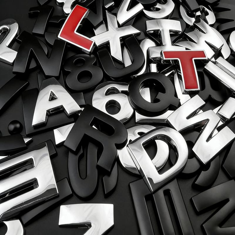 Board Game Logo - 25mm 45mm DIY 26 Letters 10