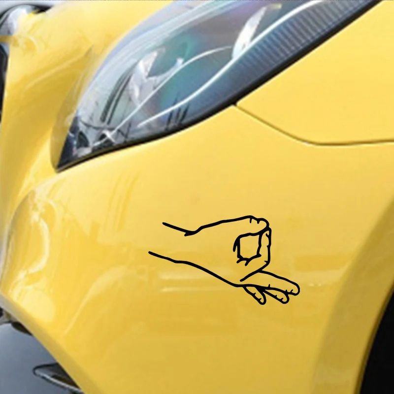 Board Game Logo - OK Gesture Interesting Car Vinyl Sticker