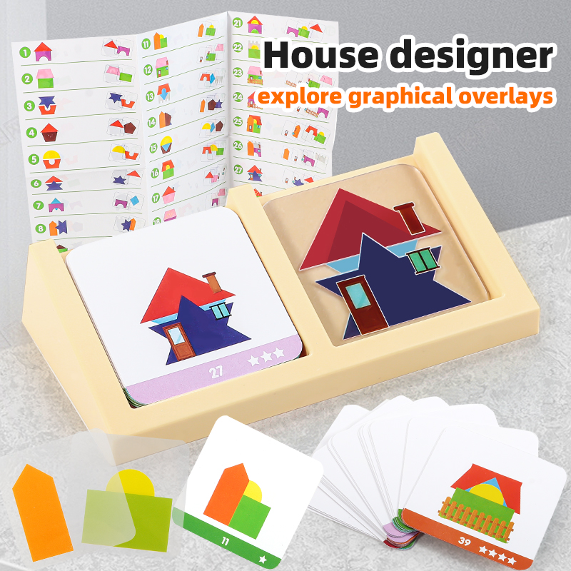 Board Game Design - Children's House Designer, Board Game Toys,