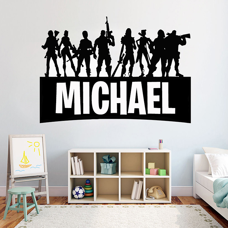 Board Game Video Games - Game Gamer Personalised Name wall Decor