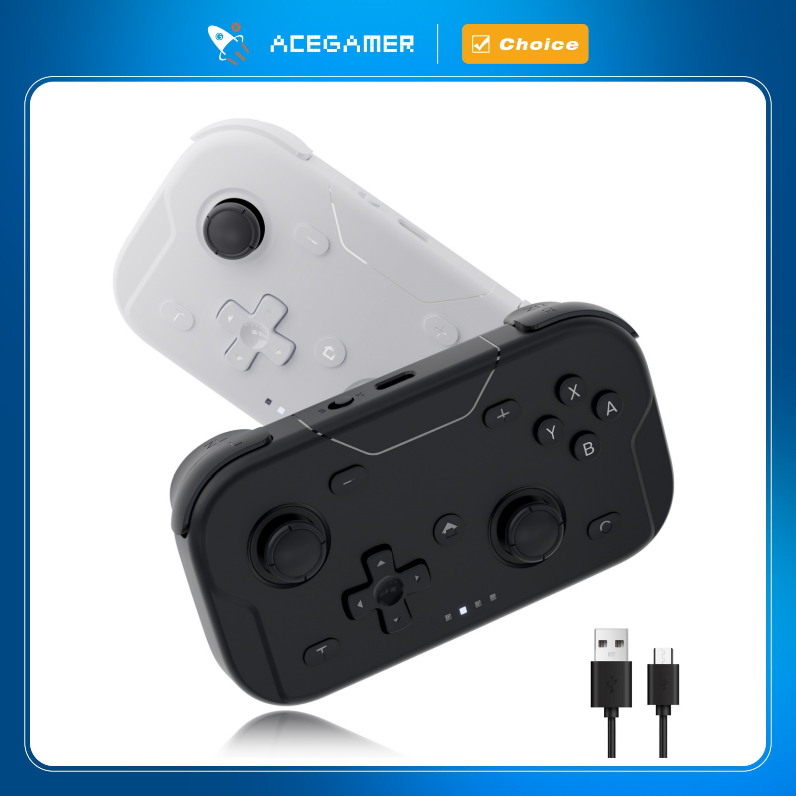 Board Game Android - AceGamer Pocket Game Controller Portable Hall