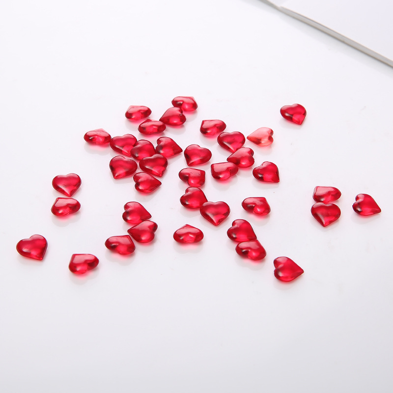 100PCS 10*4mm Heart Shape Acry - Board Game Harvest 评论和价格