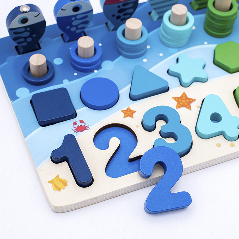 3D Wooden Blocks Children's Mo - Board Game Harvest 评论和价格