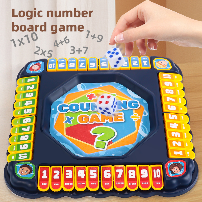 Blue Number Flip Tabletop Game - Board Game Ludo 评论和价格