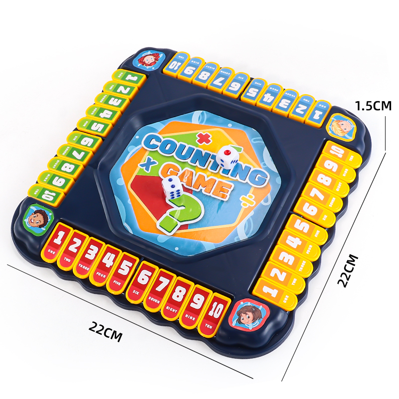 Blue Number Flip Tabletop Game - Board Game Ludo 评论和价格