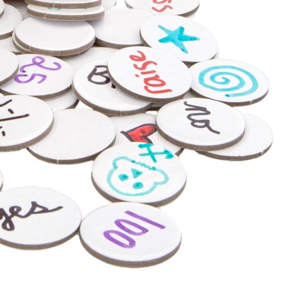 Dry Erase Tokens 80-Pack Reusa - Board Game Design 评论和价格