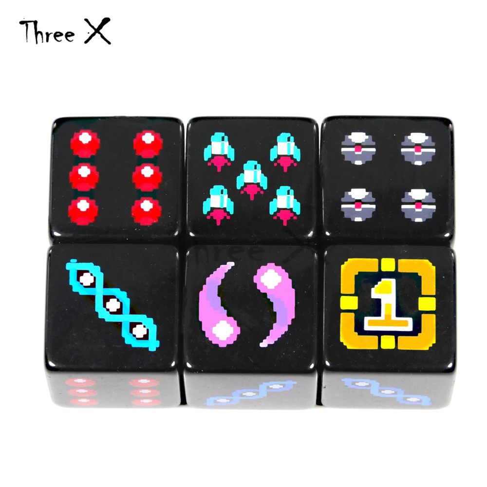 6 Style of Logo 18mm Digital D - Board Game Logo 评论和价格