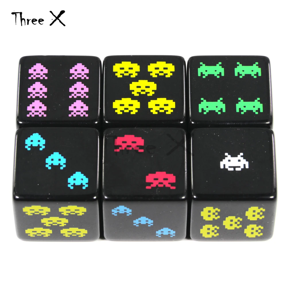 6 Style of Logo 18mm Digital D - Board Game Logo 评论和价格