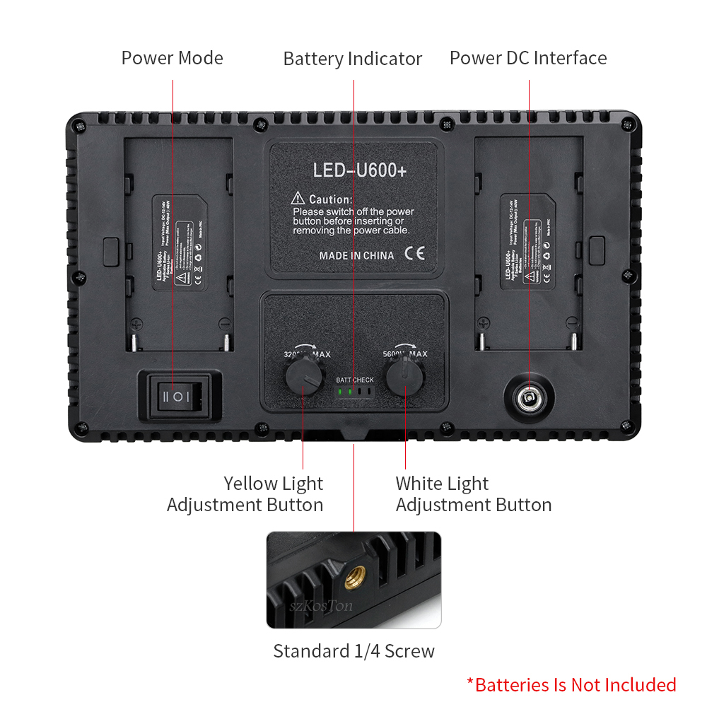 U800 LED Photo Studio Light fo - Board Game Video Games 评论和价格
