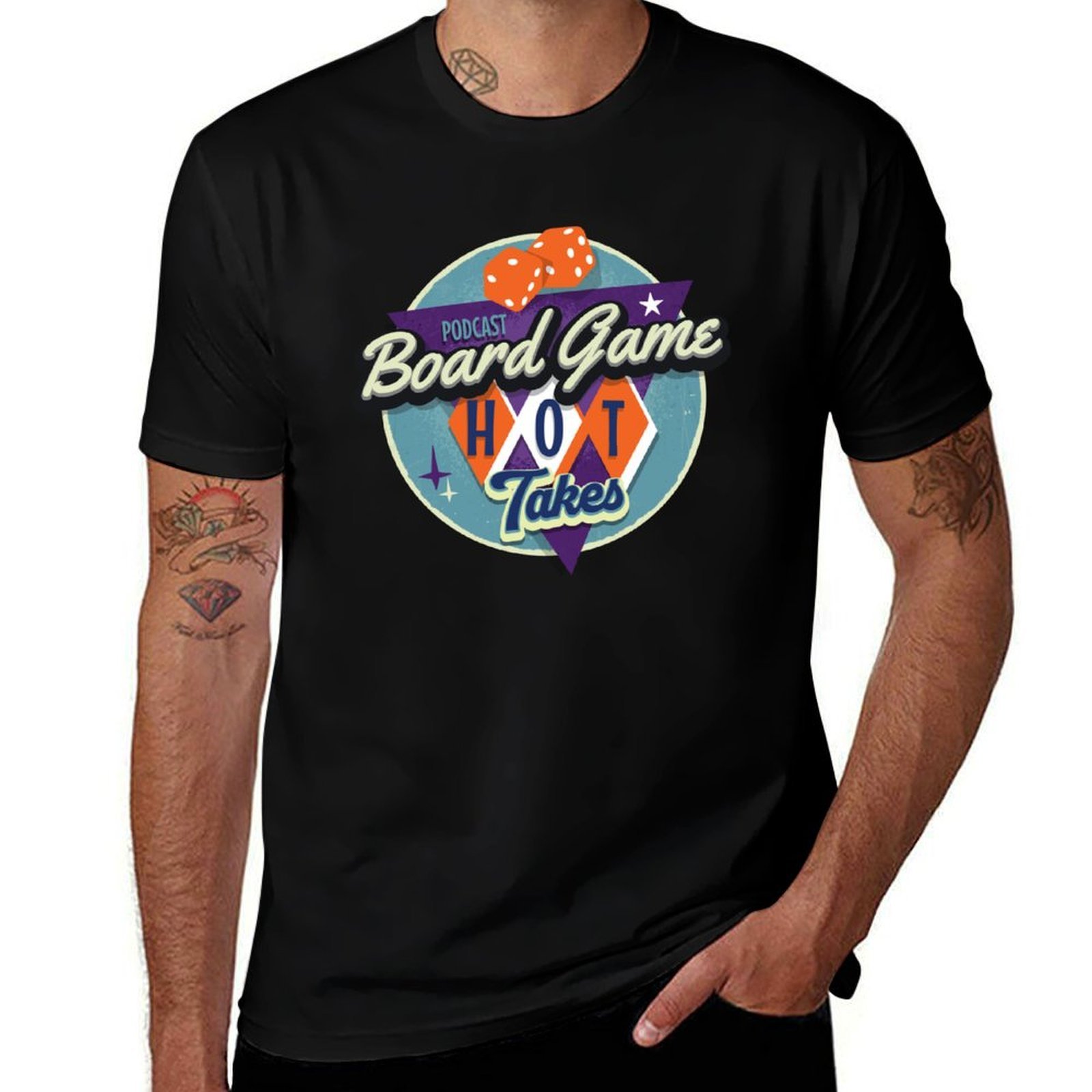 Board Game Hot Takes Podcast L - Board Game Logo 评论和价格