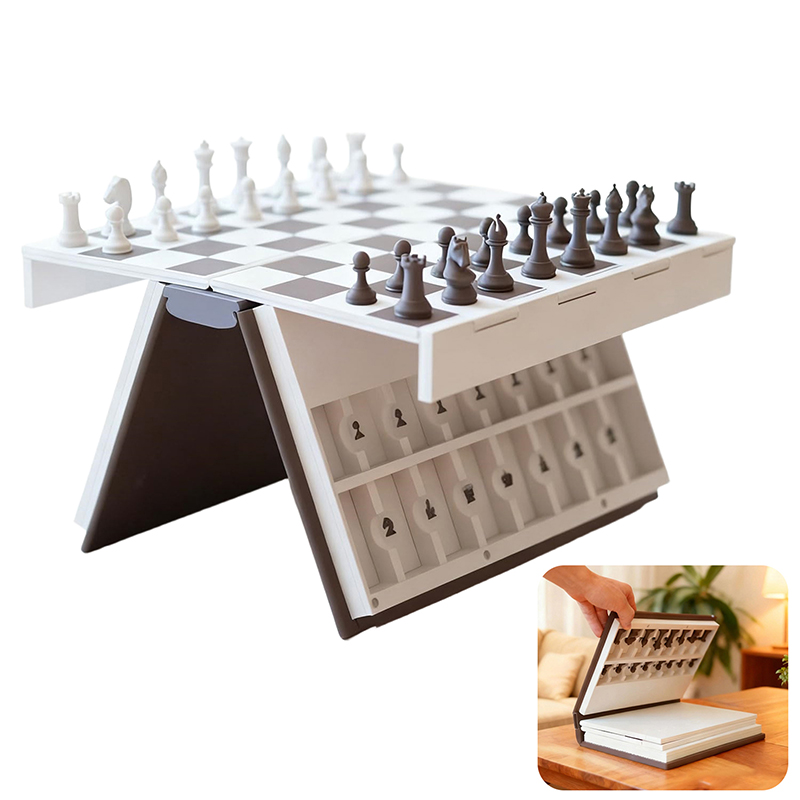 Chess Set 3D Printed Book Fold - Board Game Design 评论和价格