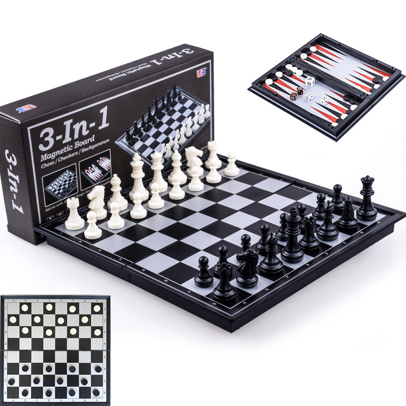 Foldable Magnetic Chess 25CM C - Board Game Harvest 评论和价格