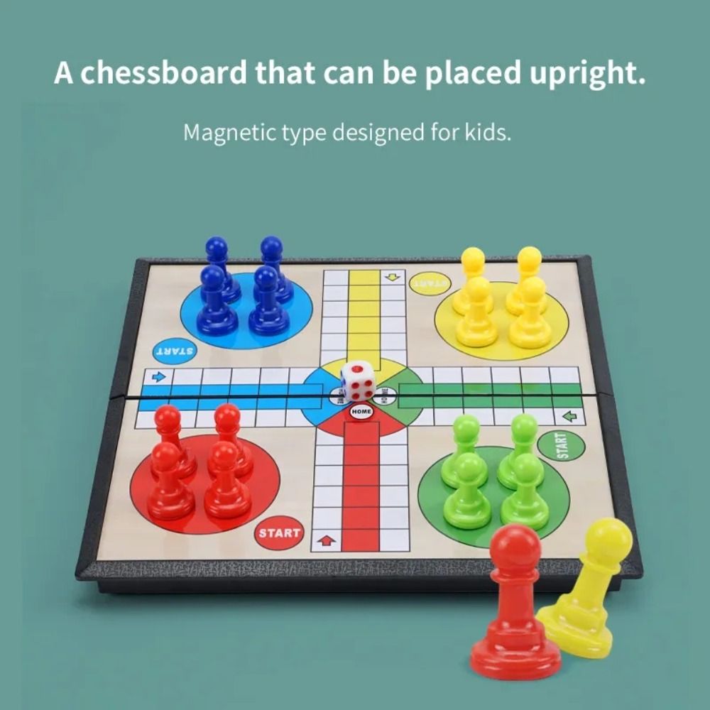 Magnetic Ludo Board Game Foldi - Board Game Ludo 评论和价格