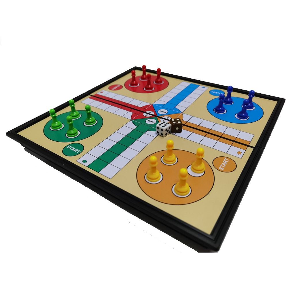 Magnetic Ludo Board Game Foldi - Board Game Ludo 评论和价格