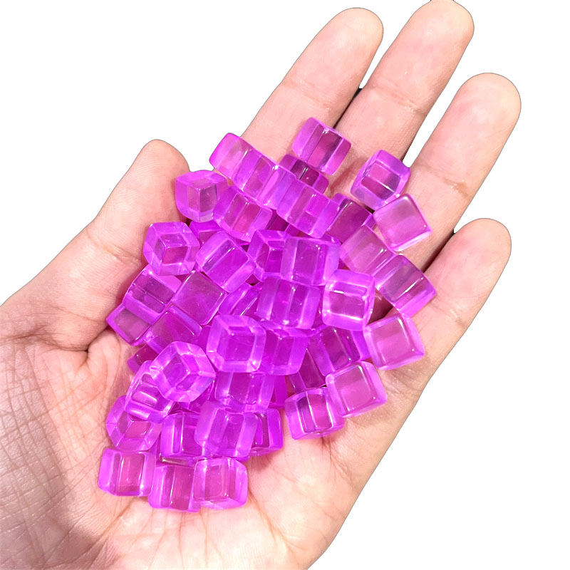 100pcs/set 8mm Clear Cube Dice - Board Game Harvest 评论和价格
