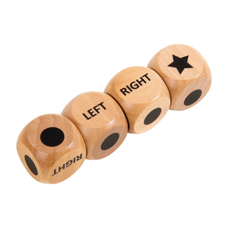 4Pcs Left Right Center Game Di - Board Game Store 评论和价格
