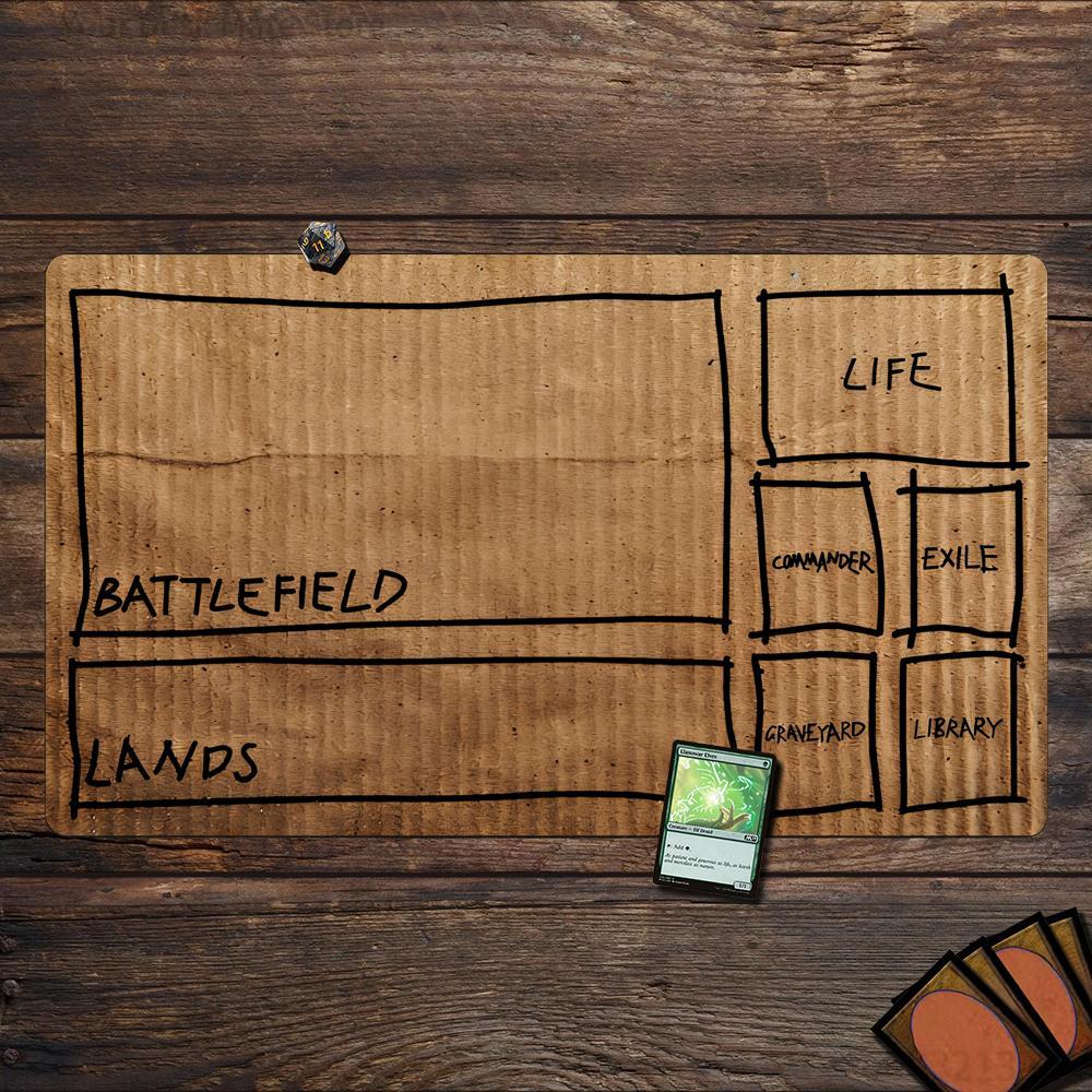 Cardboard Design MTG Playmat M - Board Game Design 评论和价格