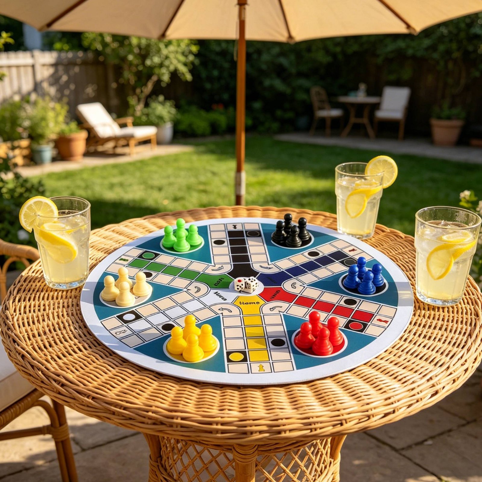 Ludo Game Set 6 Players Round  - Board Game Ludo 评论和价格