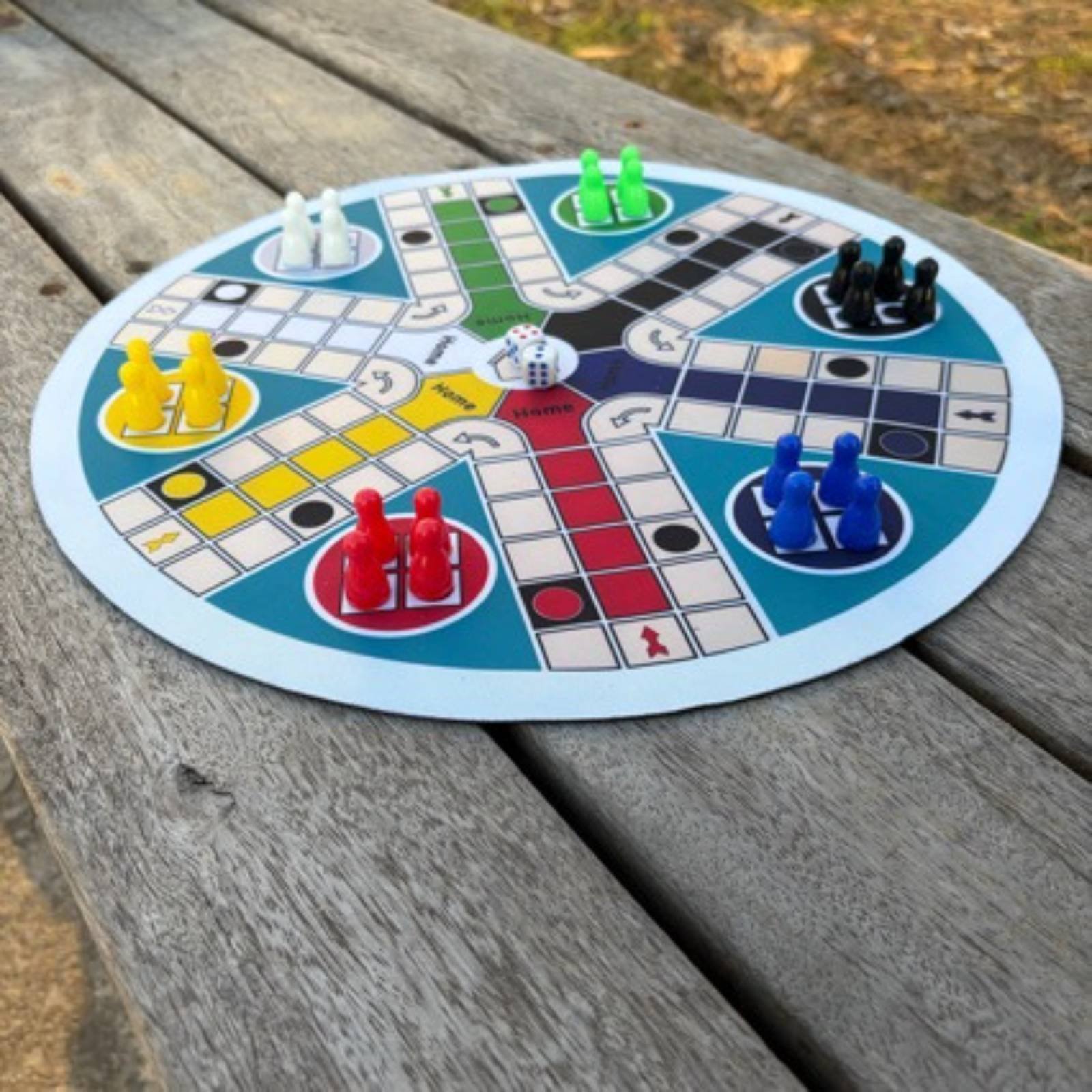 Ludo Game Set 6 Players Round  - Board Game Ludo 评论和价格