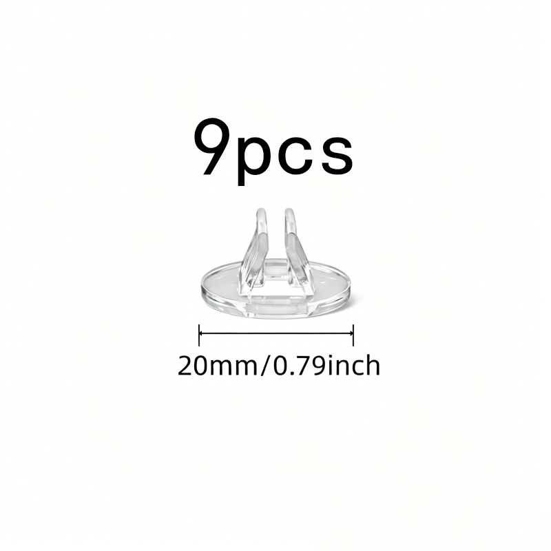 9 pcs Round Card Holders, Tran - Board Game Design 评论和价格