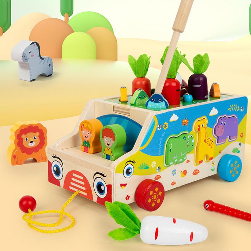 Montessori Carrots Sorting Boa - Board Game Harvest 评论和价格