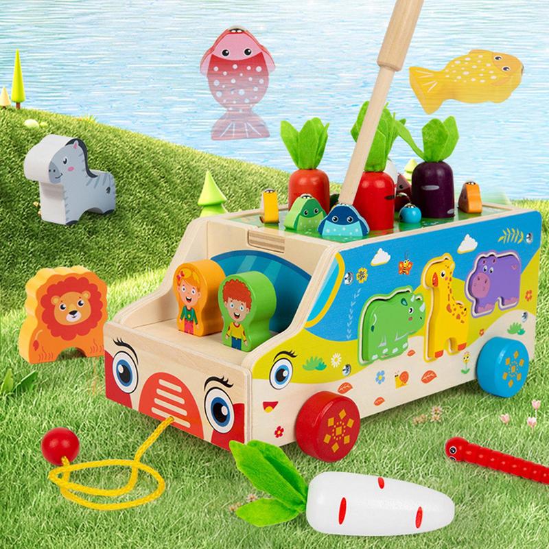 Montessori Carrots Sorting Boa - Board Game Harvest 评论和价格