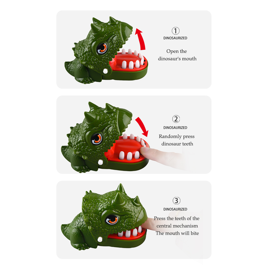 Dinosaur Teeth Biting Finger T - Board Game Electronic Table 评论和价格