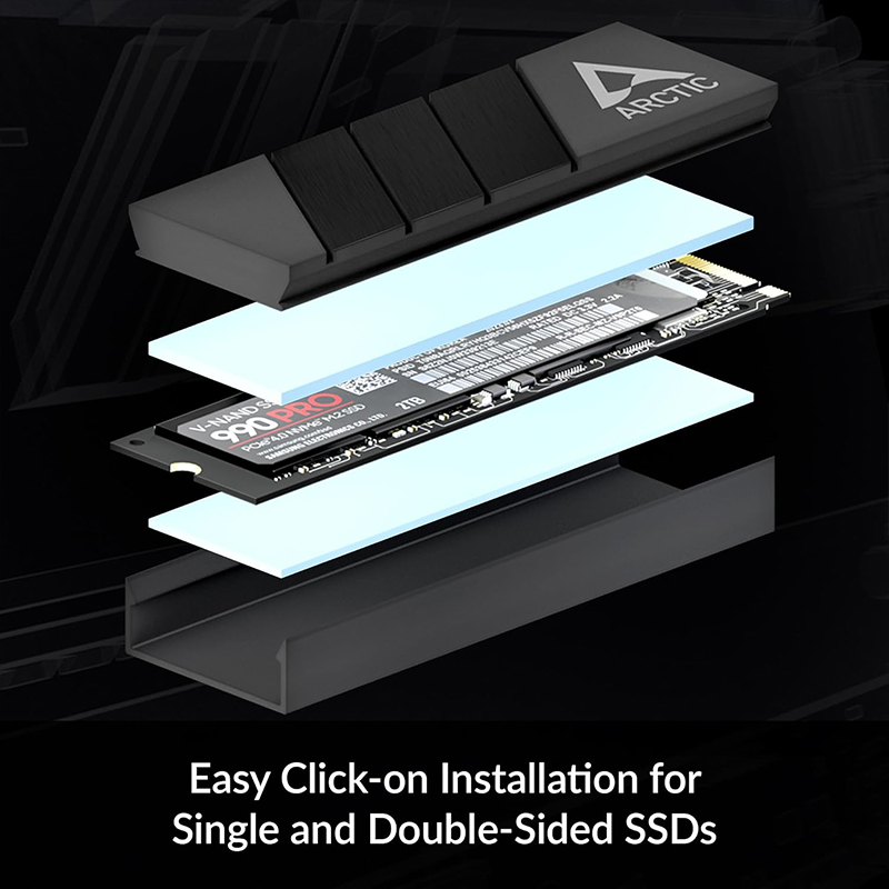 ARCTIC M2 Pro Black heatsink C - Board Game Heat 评论和价格