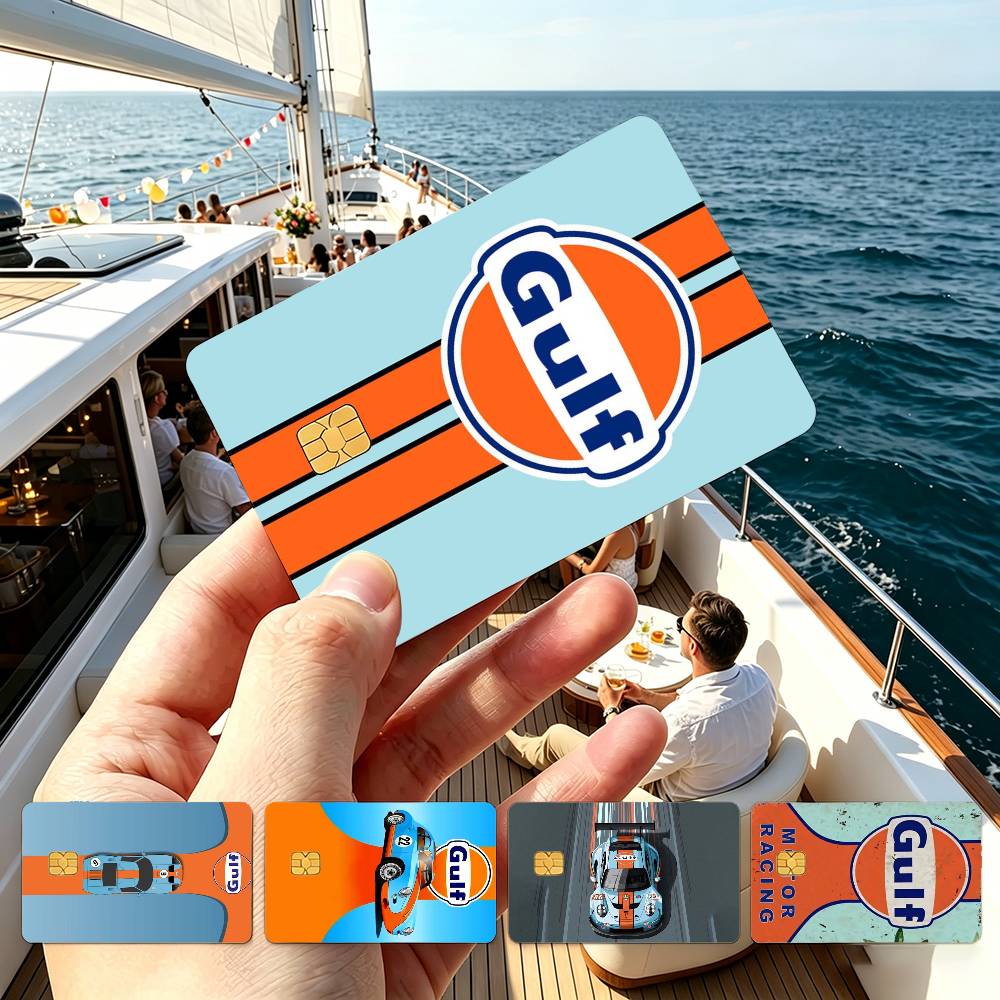 Gulf Racing Car Logo Credit Ca - Board Game Logo 评论和价格