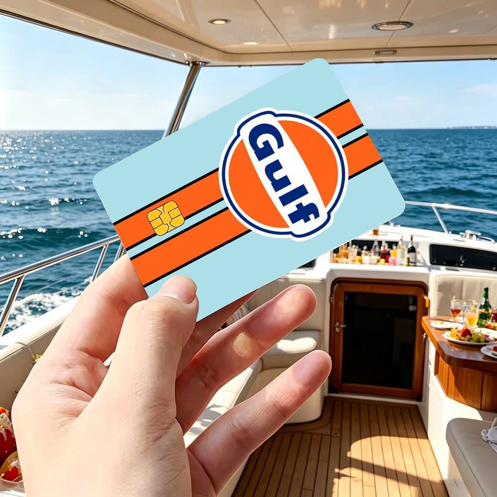 Gulf Racing Car Logo Credit Ca - Board Game Logo 评论和价格
