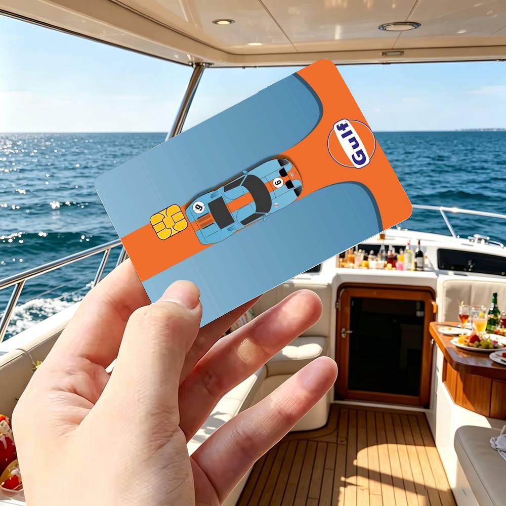 Gulf Racing Car Logo Credit Ca - Board Game Logo 评论和价格