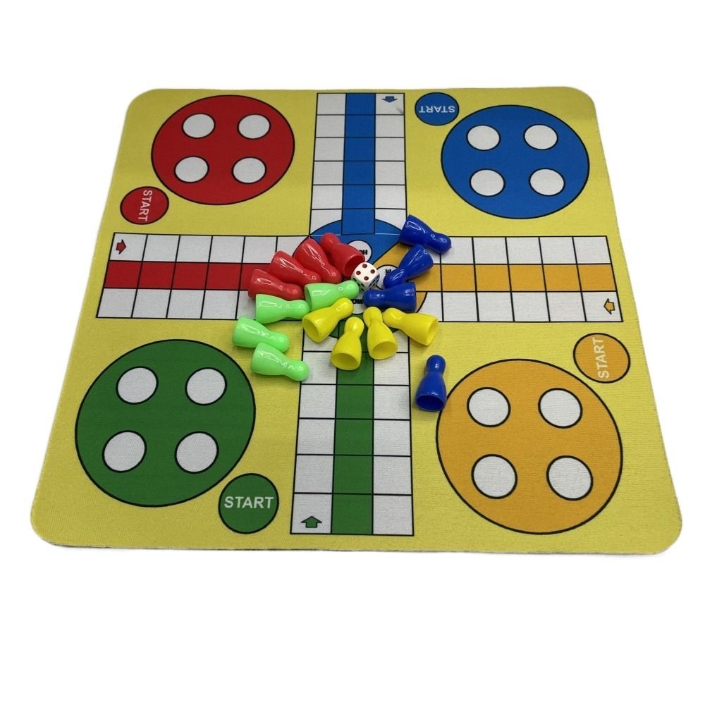 Family With Mouse Pad Flying C - Board Game Ludo 评论和价格