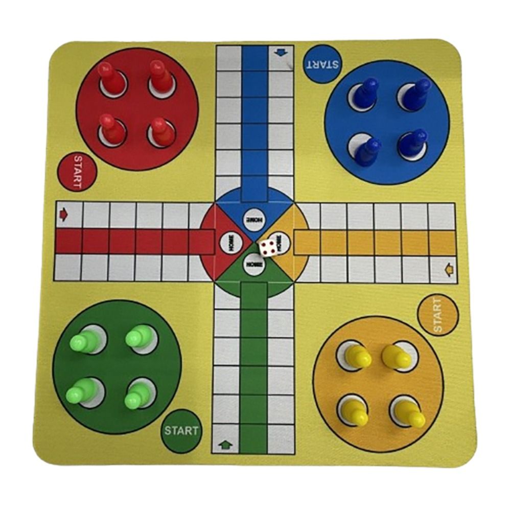 Family With Mouse Pad Flying C - Board Game Ludo 评论和价格