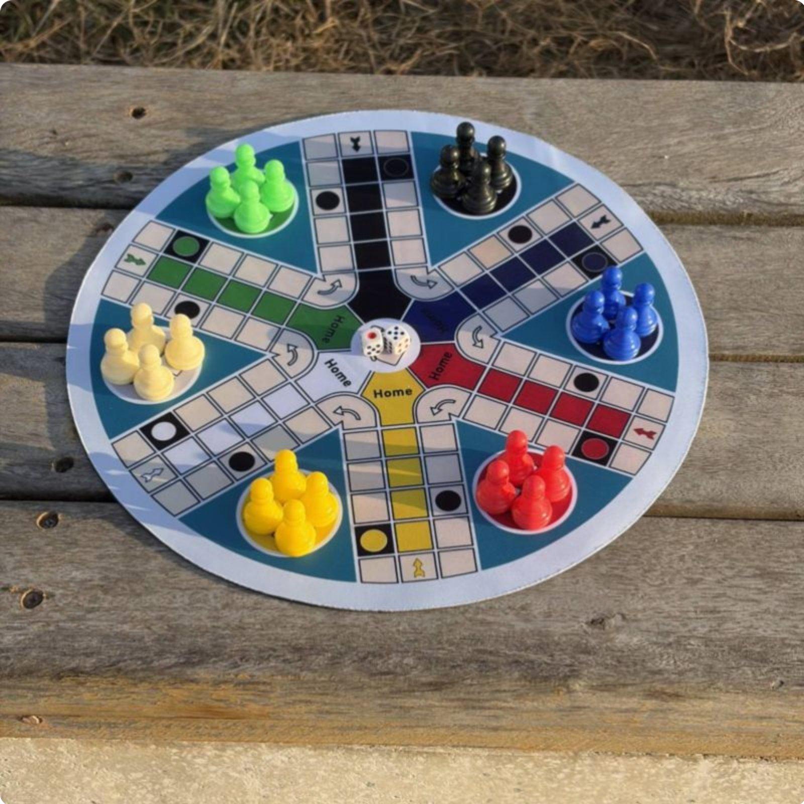 Chess Game Foldable Six Player - Board Game Ludo 评论和价格