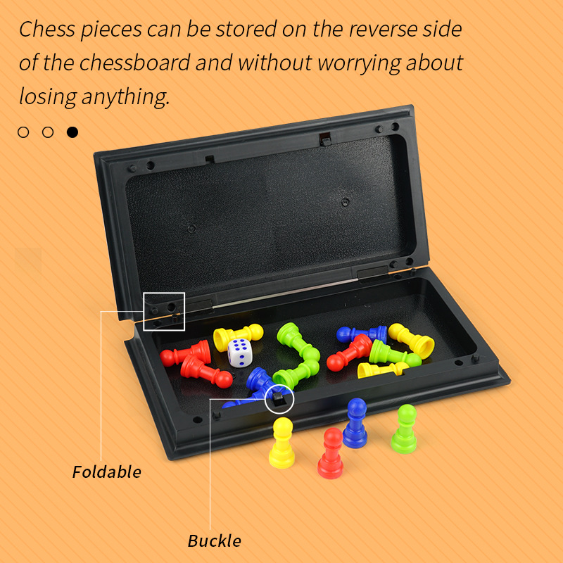 Portable Ludo Chess Backgammon - Board Game Ludo 评论和价格