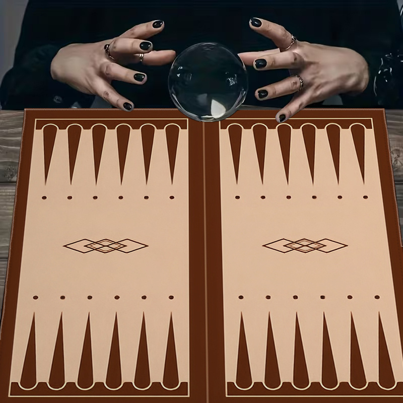 1pc Brown Backgammon Board Pri - Board Game Harvest 评论和价格