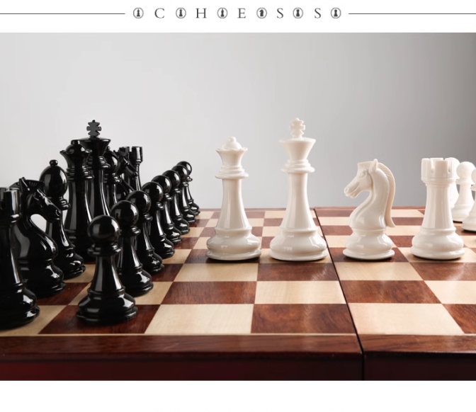 3 in 1 wooden chess foldable c - Board Game Logo 评论和价格