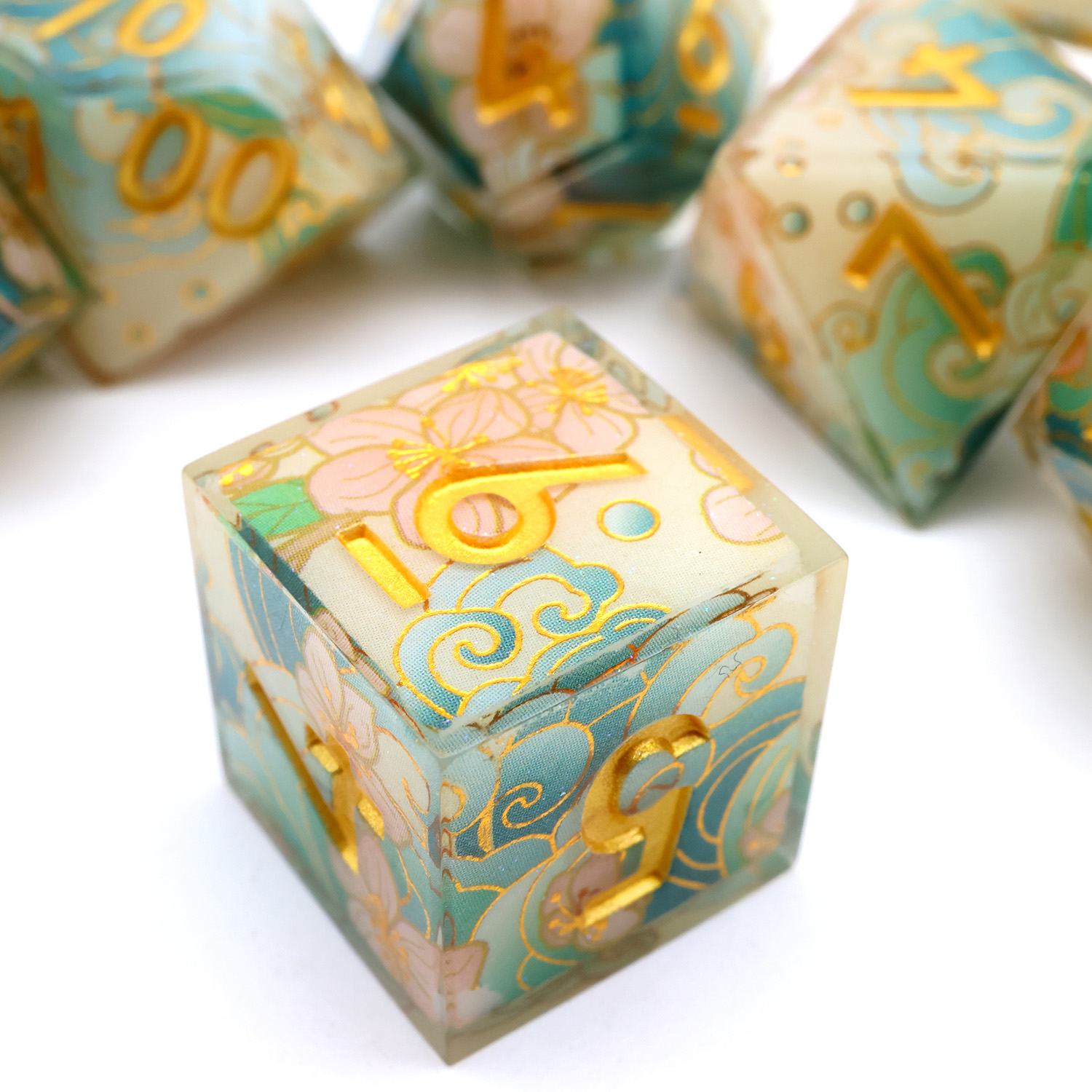 Enchanting DND Dice Set with O - Board Game Design 评论和价格