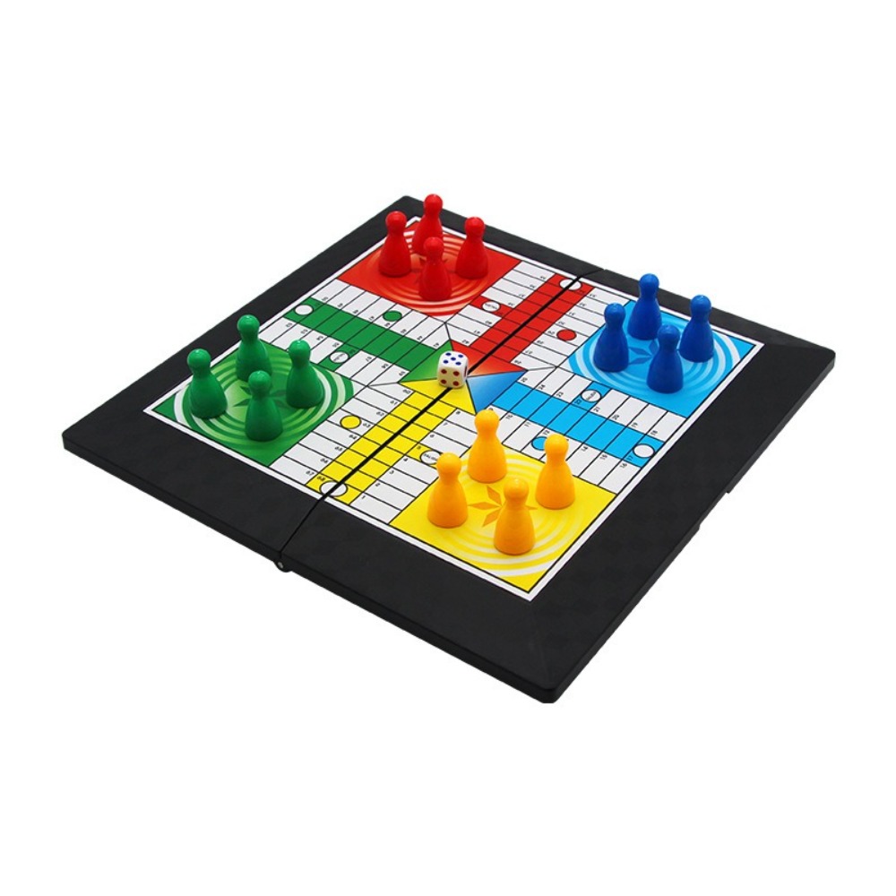 Classic Foldable Ludo Game Set - Board Game Ludo 评论和价格