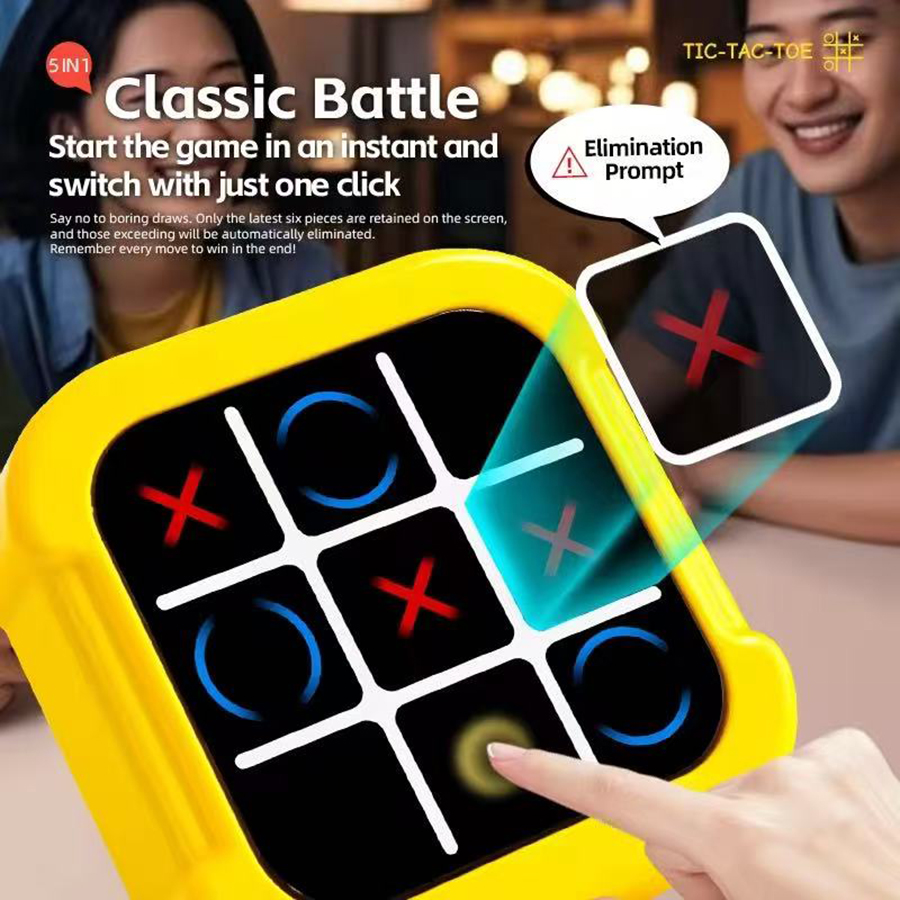 1 piece- Tic Tac Toe Board Mul - Board Game Electronic Table 评论和价格