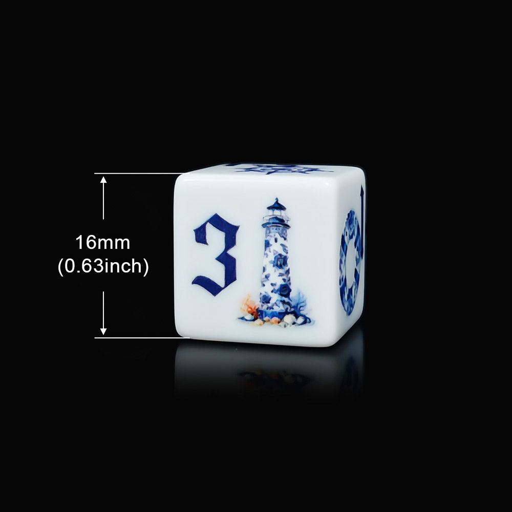 12Pcs Blue Nautical 16MM Print - Board Game Electronic Table 评论和价格