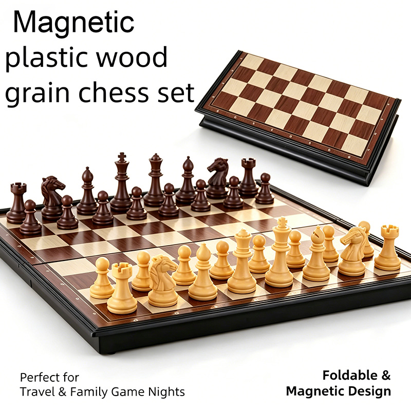24CM Foldable Magnetic Chess G - Board Game Electronic Table 评论和价格