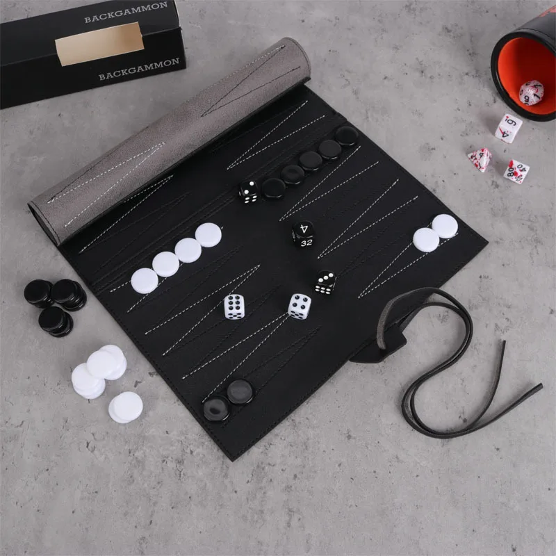Roll Up Backgammon Sets Portab - Board Game Harvest 评论和价格