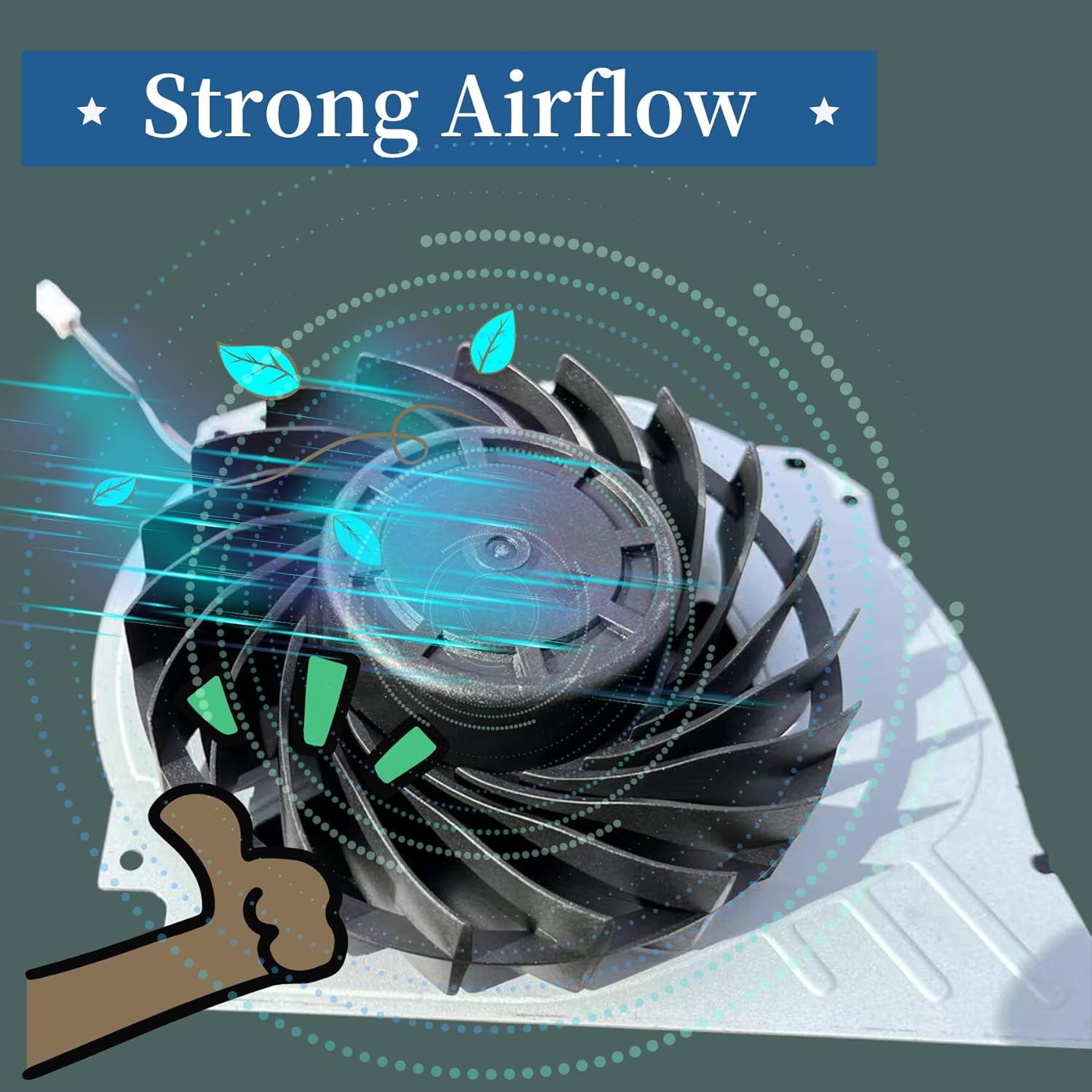 Original Inner Cooling Fan for - Board Game Heat 评论和价格